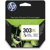 Hewlett Packard (HP) HP 303XL didelės talpos trijų spalvų originali rašalo kasetė (415 puslapių)