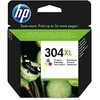 Hewlett Packard (HP) HP 304XL didelės talpos trispalvė rašalo kasetė, 300 puslapių, skirta HP DeskJet 2620,2630,2632,2633,3720,3730,3732,3735