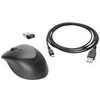 Hewlett Packard (HP) HP Wireless Premium Comfort Pelė, Fingerprint resistant - Juodas