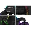 Žaidimų kėdė Huzaro Force 4.7 RGB, Juodos spalvos