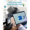 Icy Box Raidsonic | Ledinė dėžė | IB-1121-U3 prijungimo stotis, skirta 1x 2,5"/3,5" SATA I/II/III, USB 3.2 Gen 1, maitinimo šaltinis