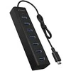 HUB USB Icy Box 7x USB-A 3, 0 (IB-HUB1700-C3)