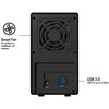 Raidsonic | ICY BOX | Išorinė dviguba RAID sistema, skirta 3,5" SATA I/II/III HDD su USB 3.0 ir eSATA | SATA | USB 3.0 | 3,5"