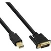 Kabelis InLine DisplayPort - DVI-D 3m juoda (17223)