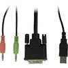 Inter-Tech KVM-Switch AS-9104DA RackmountDVI,4xDVI/USB/Audio mažmeninė prekyba