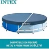 Baseino uždangalas Intex Metal/Prism Frame, 457 cm