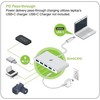 USB IOGear GUH3C4PD šakotuvai ir šakotuvai USB 3.2 Gen 1 (3.1 Gen 1) Type-C 5000 Mbit/s Balta