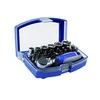 Galvučių 6-13mm ir priedų rinkinys 1/4" 23 vnt PH1/2, PZ1/2, HEX 3/4/5/6, Torx T10/15/20/25/30, SL 4/6 Irimo