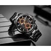 VYRIŠKAS LAIKRODIS NAVIFORCE - NF9149 (zn090a) juodas / oranžinis + dėžutė