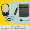 Ausinės JABRA ENGAGE 50 II LINK STEREO - USB-C UC