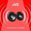 Automobilinis garsiakalbių rinkinys JVC CS-J610X (2,0, 300 W, 165 mm)