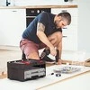 Įrankių dėžė - KETER Stack'N'Roll su 3 organizatoriais Juoda