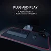 Pelės kilimėlis Deltaco Gaming, 6xRGB režimai, 900x360x4 mm, juodas / GAM-079