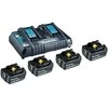 Makita 199483-0 Maitinimo šaltinio komplektas Li 18V 5Ah