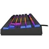 Klaviatūra žaidimams Krux Atax PRO RGB Pudding Outemu Juodas su laidu mechaninė su pašvietimu juoda