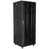 LANBERG FF01-6632-12B-kpl laisvai pastatomas stovas 19 išmontuotas plokščias paketas 32U/600x600mm juodas