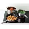 Virtuvės Indai - Le Creuset Keptuvė 3-Sluoksnė Neprideganti 24cm Nerūdijančio Plieno