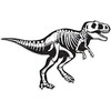 Learning Resources Didelis putplastis, Dinozauras T- Reksas