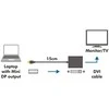 Logilink Adapteris Mini Ekranas Port TO DVI konverteris: DVI-I FM, Mini DisplayPort M