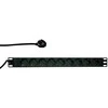 Ilgintuvas LOGILINK Professional  PDU9C03  9 AC outlet(s), AC outlet types: Type F, Nominal input voltage: 230 V. Power plug: Type F (Schuko)
