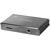 LogiLink Aliuminio HUB USB3.0 4 prievadų, juodas, Su maitinimo šaltiniu
