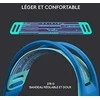 Belaidės ausinės Logitech G733, LIGHTSPEED, RGB, Mėlynos spalvos