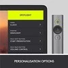 Logitech Spotlight Print Nuotolinis Pilkas (910- 004861)