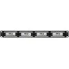 LOGILINK NP0004 LOGILINK - Patch panel UTP CAT6 24-jungtys juodas