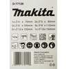 Makita D-77126 Grąžtų mūrui rinkinys 12 vnt (4x70mm - 5x85mm (2x) - 6x100mm (3x) - 8x110mm (3x) - 10x150 (2x) - 12x150mm)
