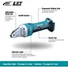 Makita DJS101Z Akumuliatorėnis skardos žirklės, 18 V, plienas 1,0 mm, min. pjovimo radiusas 30mm, Be akumuliatorių ir kroviklio!
