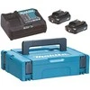 Makita Akumuliatorių ir kroviklio komplektas CXT® 197658-5 12Vmax • BL1021B x2 • DC10SB • CXT®