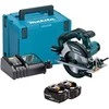 Akumuliatorinis diskinis pjūklas Makita DHS630RTJ; 18 V; 2x5,0 Ah akum.