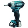 Makita TD110DSAJ Akumuliatorinis smūginis suktuvas, 12V MAX, 2x2,0 Ah Li-ion 110 Nm, 1,0kg, 1/4", LED, MAKPACK