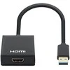 Adapteris USB Manhattan USB-A - HDMI Juodas (153690)