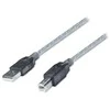 Intracom MANHATTAN didelės spartos USB 2.0 aktyvus kabelis A kištukas / B kištukas 11,0 m (36 pėdos) Praplečia ir padidina signalą į bet kurį USB įrenginį
