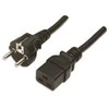 MANHATTAN 302821 Manhattan Maitinimo kabelis IEC320 Schuko iki C19 16A 2,5m juodas