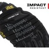 Mechanix Wear Pirštinės Mechanix M-Pact® 2 Juodos XL dydis. Velcro, TrekDry®, dirbtinė oda, delno, krumplių, pirštų apsauga, D30® apsauga nuo vibracijos
