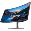 Monitorius Dell UltraSharp 34 Curved USB-C Hub Monitorius-U3423WE, Juodos/Sidabrinės spalvos