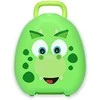 Mokomasis nešiojamas naktipuodis My Carry Potty, dinozauras, žalios spalvos