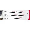Namų kino sistema Sharp HT-SB147 2.0, Juodos spalvos