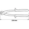 Szczypce Neo 250mm armatūros replės 01-160