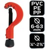 Neo Tools Plastikinių vamzdžių pjaustytuvas 6-63 mm