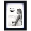 Nuotraukų rėmelis Nielsen Design Nielsen Aura juoda 18x24 Mediena su įsk. Passepartout 1134000