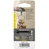 Raktų juosta Nite Ize KeyRing + 5x mikro karabinų skaidrus spalvų derinys (KRGP- 11- R3)