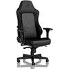 noblechairs HERO Real Leather Gaming Chair – Juodas/Juodas