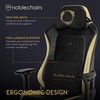 Žaidimų kėdės pagalvėlių rinkinys Noblechairs The Elder Scrolls Online Edition Memory Foam Cushion Set, tinka EPIC/ICON/HERO, Juoda