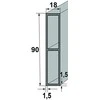 Słowik ŽODYNAS L21 plytų mūro juosta VERTIKALI / HORIZONTALI 200 cm