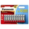 Panasonic Pro Baterijos AA (6+4vnt) (Nekraunama)