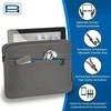 PEDEA Fashion Planšetinis kompiuteris Case Sleeve Bag 12.9 inch with pockets for accessories, pilkas