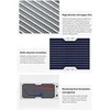 Barrow Dabel-28a Radiator 240 mm – baltas